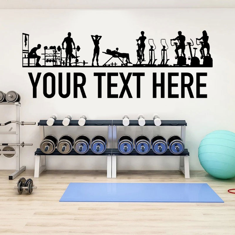 Gym People & Equipment Wall De - Crossfit Workout With Equipment 评论和价格