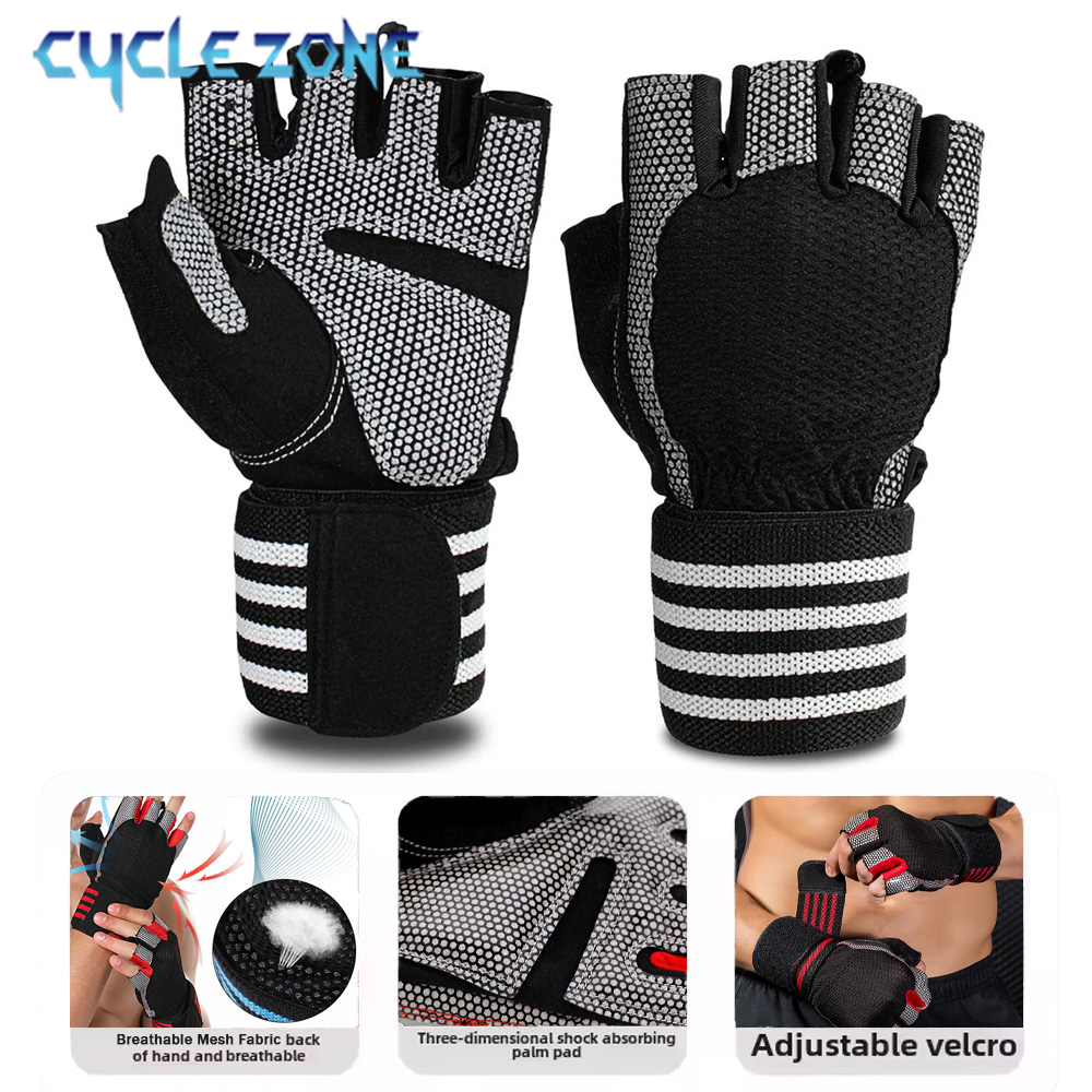 1 Pair Half Finger Gym Fitness - Crossfit Workout With Equipment 评论和价格